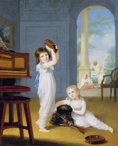 Emily and George Mason, c.1794-95 by Arthur William Devis