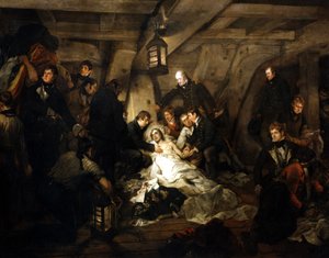 The Death of Admiral Lord Nelson by Arthur William Devis