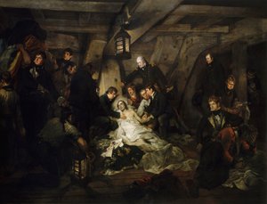 The death of Nelson, 21 October 1805 by Arthur William Devis