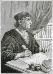 Antonio de Nebrija (1441-1522). English humanist and grammarian (engraving) by Artist Unknown
