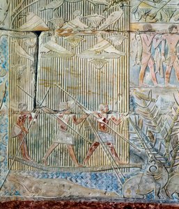 Art Egypt: Hippo Hunt, 6th Dynasty