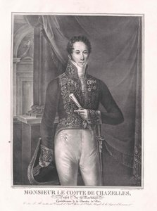 Augustin-Jean-Baptiste-Louis-Marie Count Chazelles by Artist Unknown