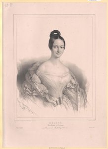 Duchess Helen of Mecklenburg-Schwerin by Artist Unknown