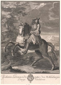 Duke Christian Louis I of Mecklenburg-Schwerin by Artist Unknown