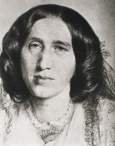 George Eliot (1819-1880). English Novelist. Engraving. by Artist Unknown