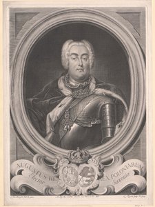 Elector of Saxony Frederick Augustus II by Artist Unknown