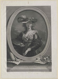 Elisabeth Vigee-Lebrun by Artist Unknown