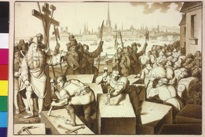 Emperor Leopold I Banishing the Jews and Building Houses of God in Leopoldstadt