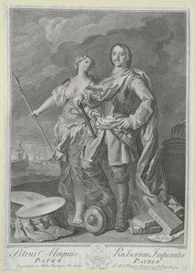 Emperor of Russia Peter I the Great by Artist Unknown
