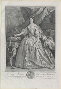 Empress Anna Ioannovna of Russia by Artist Unknown