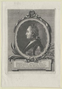 Empress of Russia Catherine II by Artist Unknown