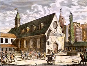 French Revolution: Closure of the room of Jacobins on the night of 27 to 28 July 1794