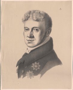 Grigori Aleksandrovic Baron von Stroganov (print)