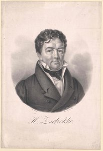 Heinrich Zschokke (print) by Artist Unknown