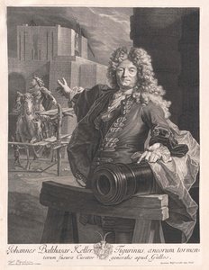 Jean Balthazar Keller by Artist Unknown