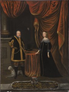 Jean Georges I of Saxony and Madeleine Sibylle de Prussia