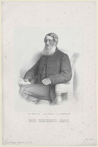 Johann Nepomuk, Count Szechenyi of Sarvar-Felsoevidek by Artist Unknown