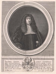 Johann Wolfgang Gruenewald (print) by Artist Unknown