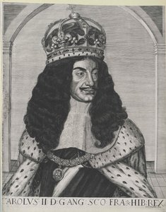 King of England Charles II by Artist Unknown