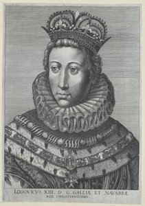 King Louis XIII of France by Artist Unknown