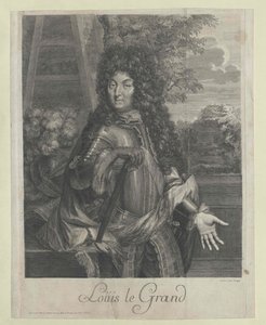 King of France Louis XIV by Artist Unknown