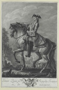 King Louis XV of France