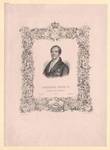 King Frederick Augustus II of Saxony by Artist Unknown