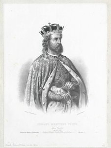 King of Serbia Stephen Uroš II by Artist Unknown