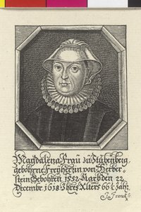 Magdalene Baroness Herberstein by Artist Unknown