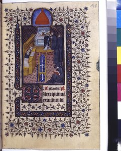 Monk in the Choir Stalls by Artist Unknown