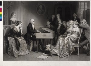 Mozart in Vienna by Artist Unknown