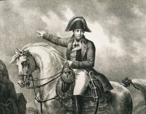 NAPOLEON I Bonaparte (1769-1821). French military man and politician, Emperor of France (1804-1815). (detail) by Artist Unknown