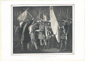 Constitution Ceremony on 15th March 1848 by Artist Unknown