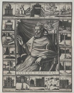 Pope Sixtus V by Artist Unknown