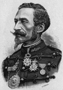 Portrait of Charles Ragon de Bange, French Officer by Artist Unknown