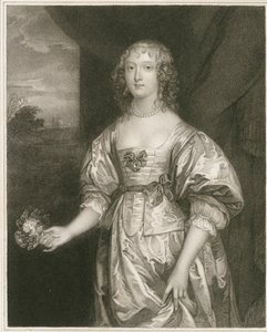 Portrait of Elizabeth Cecil by Artist Unknown