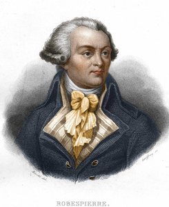 Portrait of Maximilien Marie Isidore de Robespierre, French Politician