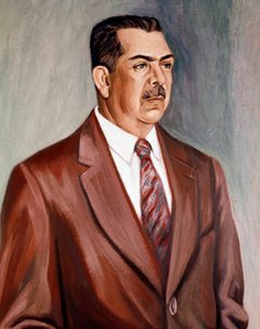 Portrait of President Lazaro Cardenas del Rio by Artist Unknown