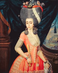 Portrait of an Elegant Lady, c.1790 by Artist Unknown