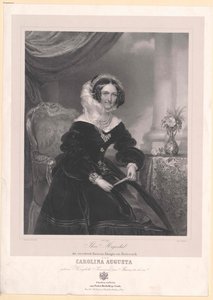 Princess of Bavaria Caroline (1792-1873) by Artist Unknown