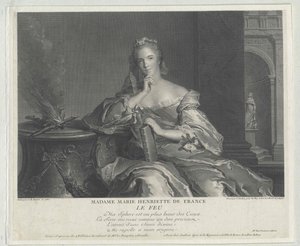 Princess Marie Henriette of France by Artist Unknown