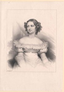 Princess Caroline of Holstein-Sonderburg-Augustenburg by Artist Unknown