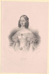 Princess Victoria of Saxe-Coburg-Gotha by Artist Unknown