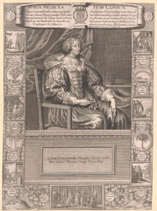 Princess of Tuscany Maria de Medici by Artist Unknown