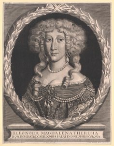 Princess Eleonora Magdalene Theresia of the Palace by Artist Unknown