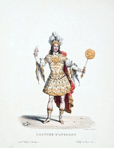 Representation of King Louis XIV as Apollo in the Ballet 