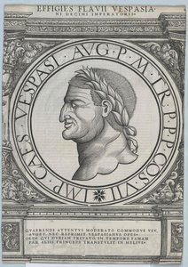 Roman Emperor Vespasian by Artist Unknown