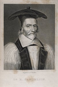 Robert Sanderson (1587-1663). English theologian and casuist (engraving) by Artist Unknown