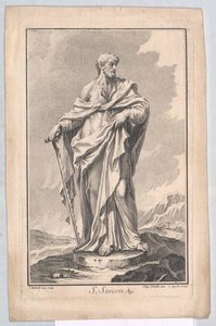 Saint Apostle Simon by Artist Unknown