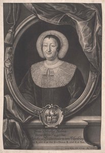Sibylla Rosina Neubronner (print) by Artist Unknown